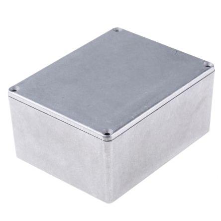 Hammond Pouzdro, řada: 1590 IP65 Stíněné barva Přírodní barva Přírodní Odlévaný hliník 119.5 mm 56.5 mm 94 mm Silikon
