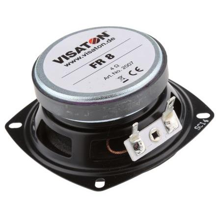 Reproduktor 80 mm 2007 10W, 4 Ω Visaton Plný rozsah 130 Hz 20 kHz