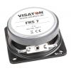 Reproduktor 66.5 mm FRS 7 4 OHM 8W, 4 Ω Visaton Plný rozsah 200 Hz 20 kHz