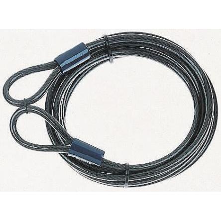 ABUS Lankový zámek, Kabel se smyčkou Cobra, průměř řetězu: 10 mm, Ocel, délka: 10 m
