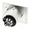 Neutrik Konektor XLR, počet kontaktů: 7, orientace těla: Rovný Vnitřní, pokovení: Stříbro přes nikl, Panel, 50V,
