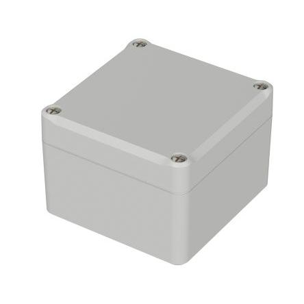 Bopla Pouzdro, řada: Euromas II IP65 Nestíněný barva Světle šedá barva Světle šedá Polykarbonát 82 mm 57 mm 80 mm