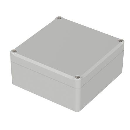 Bopla Pouzdro, řada: Euromas II IP65 Nestíněný barva Světle šedá barva Světle šedá Polykarbonát 122 mm 57 mm 120 mm