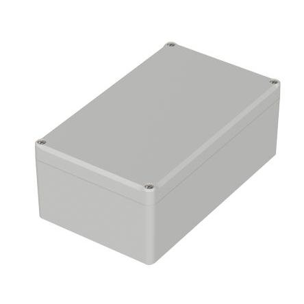 Bopla Pouzdro, řada: Euromas II IP65 Nestíněný barva Světle šedá barva Světle šedá Polykarbonát 200 mm 77 mm 120 mm