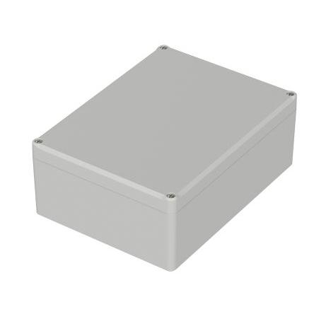 Bopla Pouzdro, řada: Euromas II IP65 Nestíněný barva Světle šedá barva Světle šedá ABS 200 mm 77 mm 150 mm