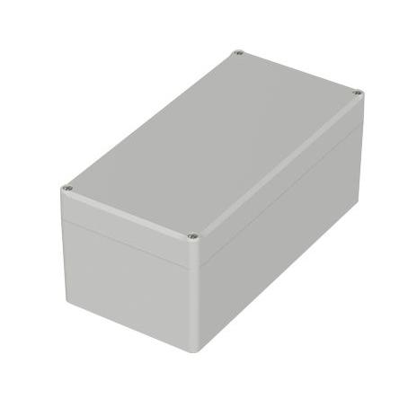 Bopla Pouzdro, řada: Euromas II IP65 Nestíněný barva Světle šedá barva Světle šedá ABS 240 mm 102 mm 120 mm