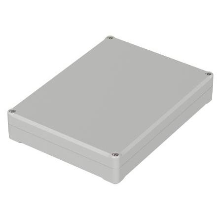 Bopla Pouzdro, řada: Euromas II IP65 barva Světle šedá barva Světle šedá ABS 200 mm 37 mm 150 mm Polychloropren