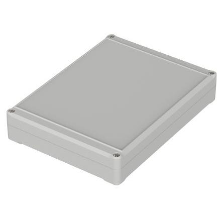 Bopla Pouzdro, řada: Euromas II IP65 Nestíněný barva Světle šedá barva Světle šedá ABS 200 mm 37 mm 150 mm