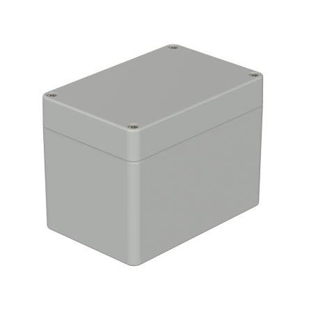 Bopla Pouzdro, řada: Euromas IP66 barva Světle šedá barva Světle šedá ABS 120 mm 90 mm 80 mm Polychloropren