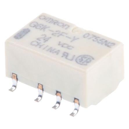 Omron Signálové relé DPDT Povrch 1A 24V dc G6K