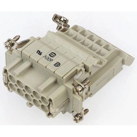 HARTING Modul rozhraní, řada: Han E AV, Kabel, Vnější, počet kontaktů: 24, 500V 16A, délka: 34 mm