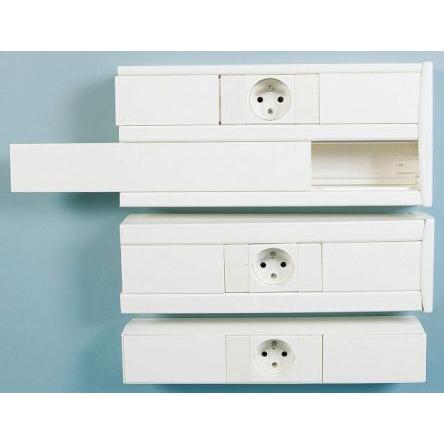 Příslušenství pro kabelové kanály Polyvinylchlorid, řada: Logix Planet-Wattohm 85 mm 50mm