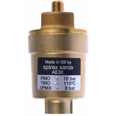 Automatický odvzdušňovací ventil, Měď 170400 Spirax Sarco 1/2 in 1/4 in