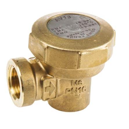 Ventilační otvor, Mosaz 1232600 Spirax Sarco 1/2 in