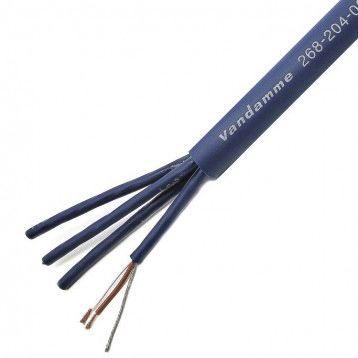 Audio kabel, řada: Blue Stíněný, vnější průměr: 9.6 mm OD Van Damme, Modrá 50 m