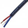 Audio kabel, řada: Blue Studio Grade 2žilový Van Damme 100 m, Modrá