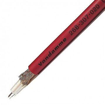 Koaxiální kabel SDI, řada: Standard 75 RG59 Polyvinylchlorid, vnější průměr: 6.15 mm OD 500 m 75 Ω Van Damme Bez