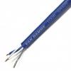 Audio kabel, řada: classic quad mic 4žilový Stíněný, vnější průměr: 6 mm OD plocha průřezu 0.08 mm Van Damme, Modrá 100
