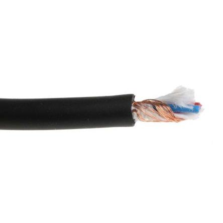 Audio kabel, řada: Tour Grade Classic XKE Stíněný, vnější průměr: 6.35 mm OD plocha průřezu 0.1 mm Van Damme, Černá 100