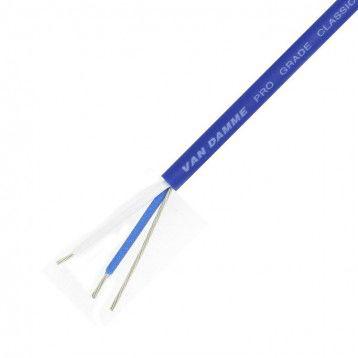 Audio kabel, řada: Classic XKE 1 pair Stíněný Van Damme 1 100 m, Modrá