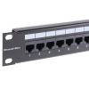 Propojovací pole LSA, řada: GigaPlus Cat5e, počet portů: 24portový RJ45 UTP 1 U barva Černá Brand-Rex