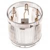 Werma, rozsah: KombiSIGN 70 Maják barva čočky Čirá Stálé LED Jednotka majáku 24V barva pouzdra Černá základna 70 mm