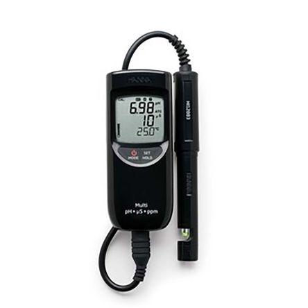 pH metr, číslo modelu: HI 991300 Hanna Instruments, přesnost pH: ±0.01 pH, rozlišení pH: 0.01 pH 14 pH, rozsah teploty: