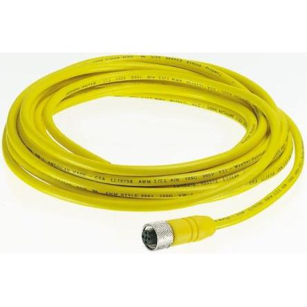 Kabel ovladače snímače, A: Mini QD, IP66, řada: 800Z Allen Bradley