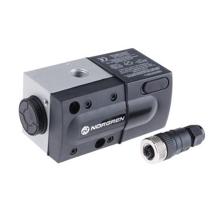 Pneumatický solenoidový ventil, řada: VP50 ISO G nebo NPT Vedení/pružina, max. průtok: 1400NL/min Norgren