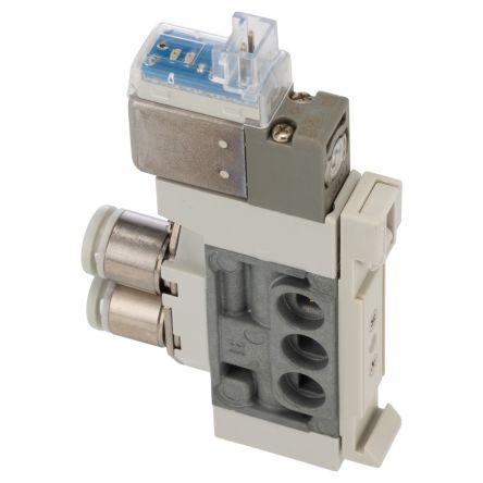Pneumatický solenoidový ventil 5/2, řada: SY3000 RC Solenoid, max. průtok: 196NL/min SMC 24V dc
