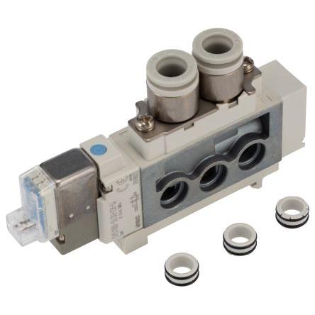 Pneumatický solenoidový ventil 5/2, řada: SY5000 RC Solenoid, max. průtok: 520NL/min SMC 24V dc