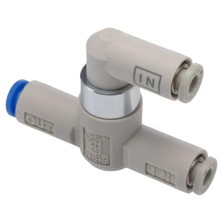 SMC Pneumatický přepínací ventil, řada: VM, AND, max. tlak: 1 Mpa, max. průtok: 120 L/min, No