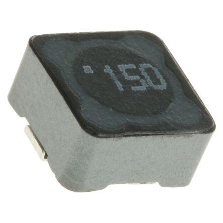 Drátový induktor pro povrchovou montáž, řada: WE-PD 15 μH Ano materiál jádra Ferit, 7345 SRF:19.5 MHz ±20 % Vinutý 1.6 A