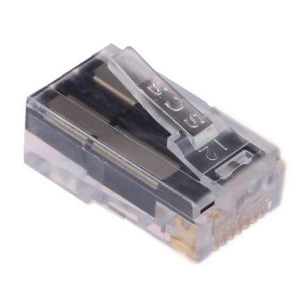 Bel-Stewart Konektor RJ45, řada: SS-39100 Vnější Kat6, počet cest: 8, Rovný, Kabel UTP, počet portů: 1portový