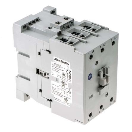 Allen Bradley 1 NO Stykač napětí ve vinutí 230V ac 3pólový 85 A 690V ac 45 kW s 3 NO kontakty 230V ac Řízení motoru,