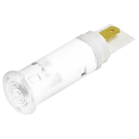 Indikátor Zapuštěné barva Bílá Pájecí plíšek, 24V, 28 V Signal Construct