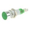 Indikátor pro montáž do panelu, řada: SKCD Zelená, typ žárovky: LED Jazýček Signal Construct 28V 8 mm, IP67