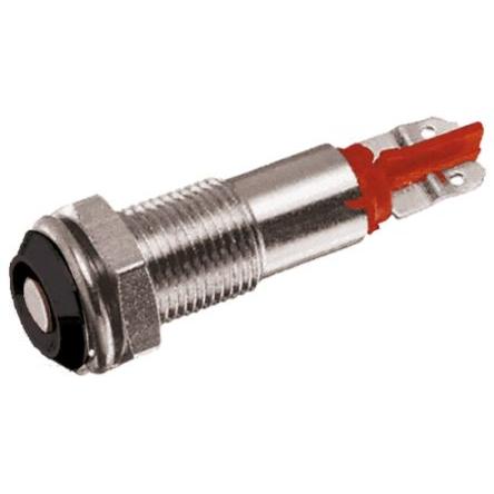 Indikátor Zapuštěný barva Červená Pájecí plíšek, 20V, 28 V Signal Construct