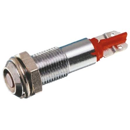 Indikátor Zapuštěný barva Červená, 20V, 28 V Signal Construct