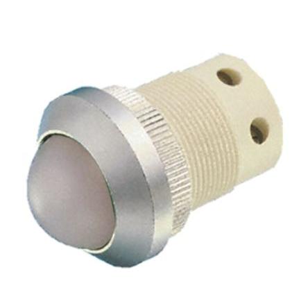 Indikátor pro montáž do panelu, řada: SMQD Bílá, typ žárovky: LED Šroub Signal Construct 28V 22 mm