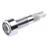 Indikátor pro montáž do panelu, řada: SMLE Červená, typ žárovky: LED Jazýček Signal Construct 14V 8 mm, IP67