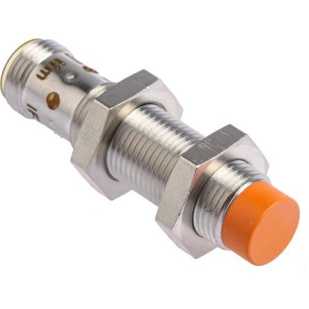 ifm electronic Indukční bezdotykový snímač IFS207 Válec se závitem M12 x 1 100mA IFS207 IP67 PnP 700 Hz 7 mm 36 V dc