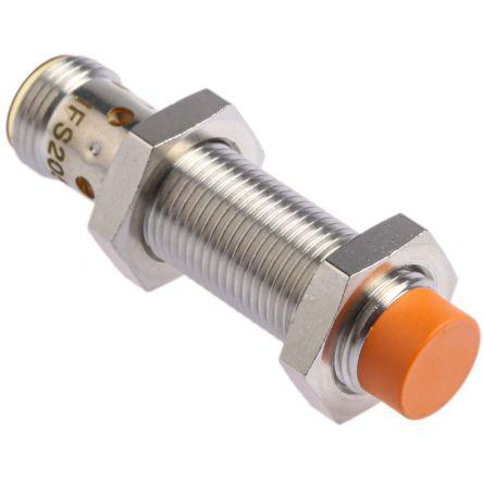 ifm electronic Indukční bezdotykový snímač IFS205 Válec se závitem M12 x 1 100mA IFS205 IP67 PnP 700 Hz 7 mm 36 V dc