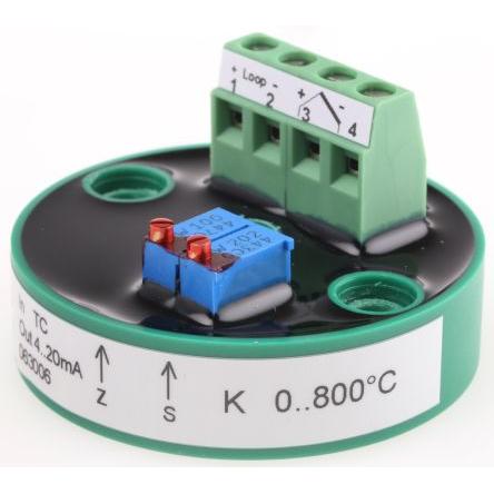 LKMelectronic Teplotní čidlo, řada: LKM 101, typ vstupní: Termočlánek typu K 85 °C 35V -40 °C 0 °C 800 °C