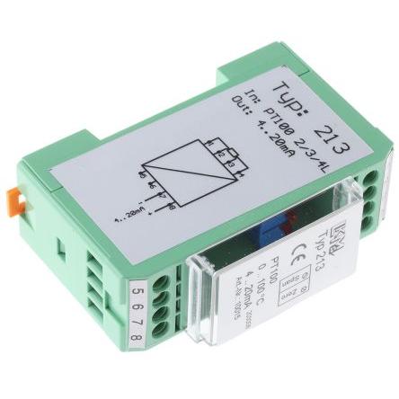 LKMelectronic Teplotní čidlo, řada: LKM 213, typ vstupní: PT100 85 °C 36V -40 °C 0 °C 100 °C