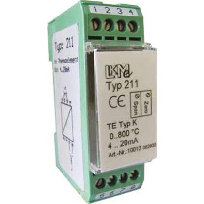 LKMelectronic Teplotní čidlo, řada: LKM 211, typ vstupní: Termočlánek 85 °C 35V -40 °C 0 °C 800 °C