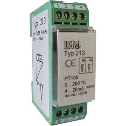 LKMelectronic Teplotní čidlo, řada: LKM 213, typ vstupní: PT100 85 °C 36V -40 °C -30 °C 70 °C