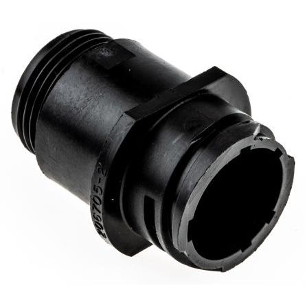 Kulatý konektor, počet kontaktů: 9, Kabel, velikost: Standard TE Connectivity, pohlaví kontaktu: Vnější, orientace těla: