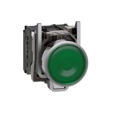 Schneider Electric Tlačítkový spínač, řada: Harmony XB4 IP66, IP67, IP69K SPDT Panel Vratná pružina Osvětlené 22 mm