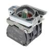 Schneider Electric Tlačítkový spínač, řada: Harmony XB4 IP66, IP67, IP69K SPDT Panel Vratná pružina Osvětlené 22 mm
